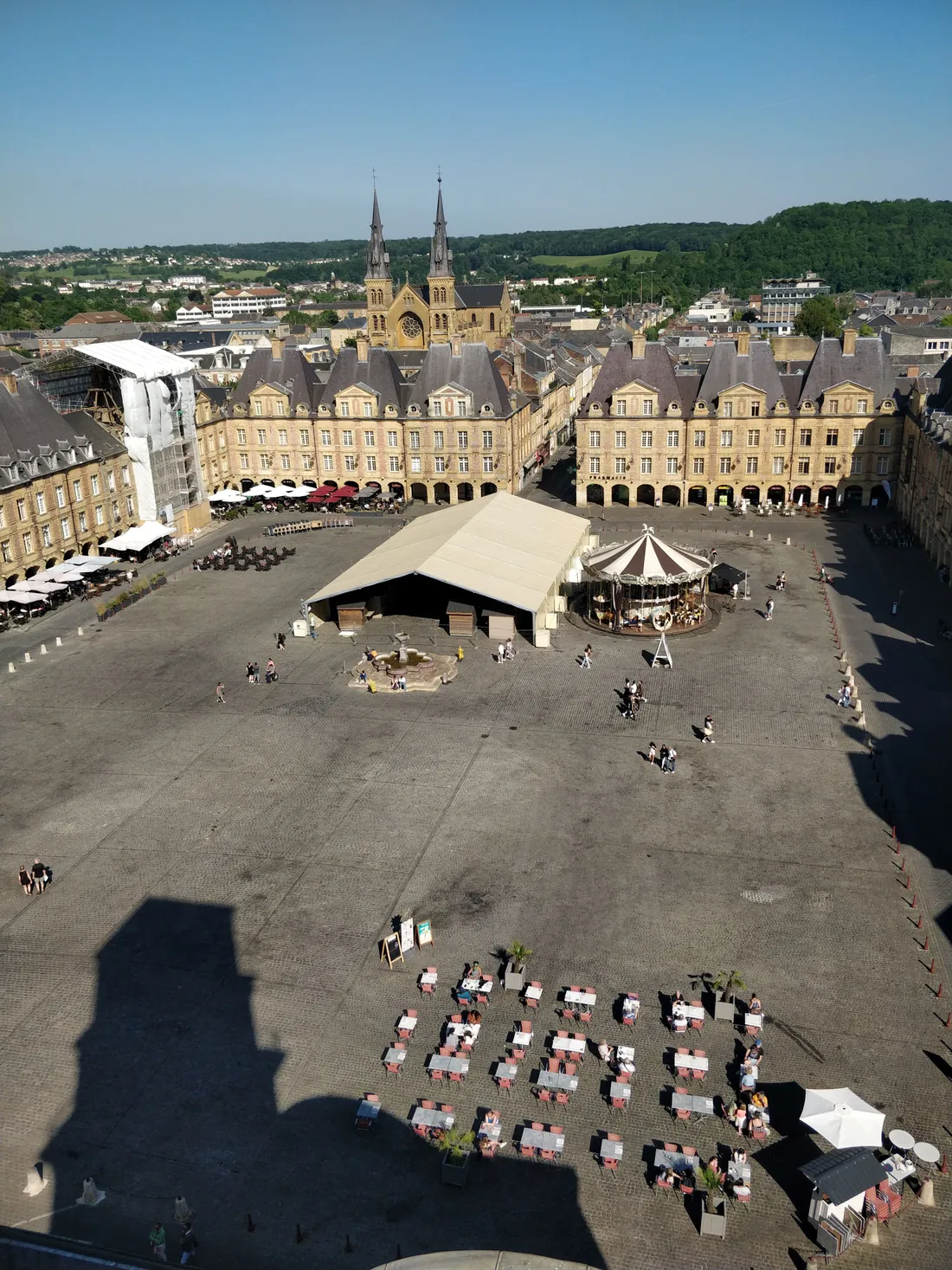 La belle place Ducale de Charleville-Mézières