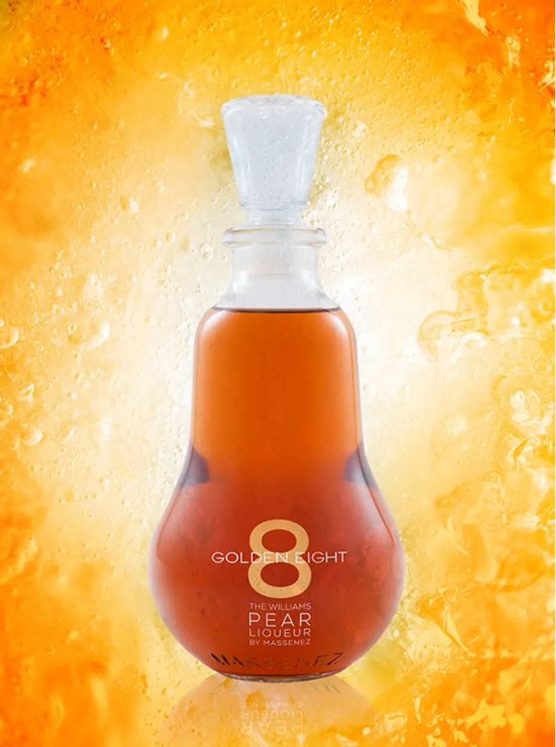 Cette liqueur de poire Golden Eight a reçu la médaille d'or au concours "London Spirits Competition"