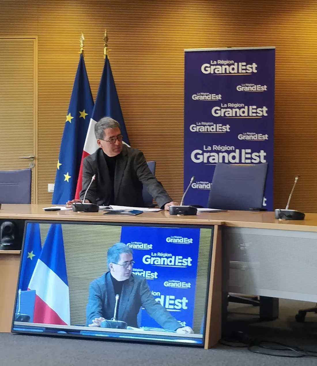 Jean Rottner, Président du Conseil régional du Grand Est