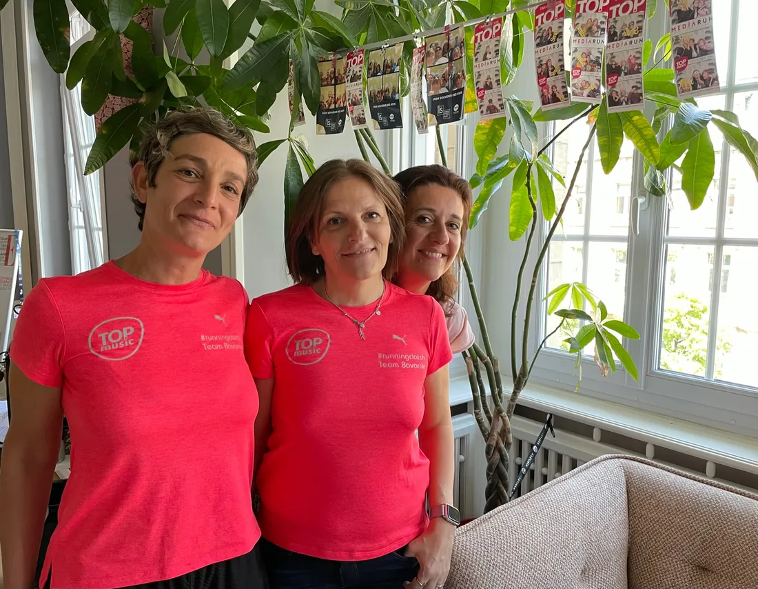 Barbara et ses amies porteront les couleurs de Top Music à ce premier raid