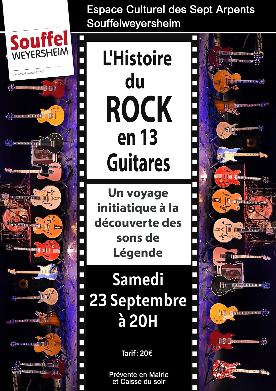 L'Histoire du Rock en 13 guitares