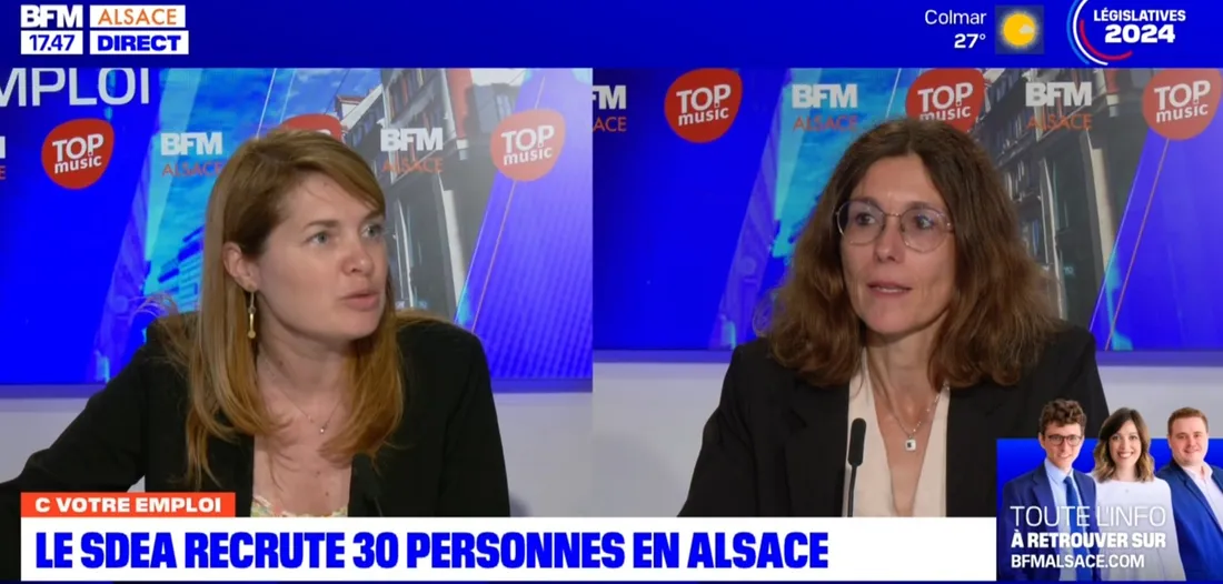 Nadia Peiffer-Puh, directrice des ressources humaines du SDEA est l'invitée de "C Votre Emploi"
