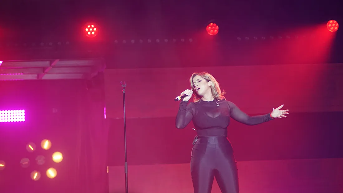 La Zarra au dernier Top Music Live au Zénith de Strasbourg en 2022