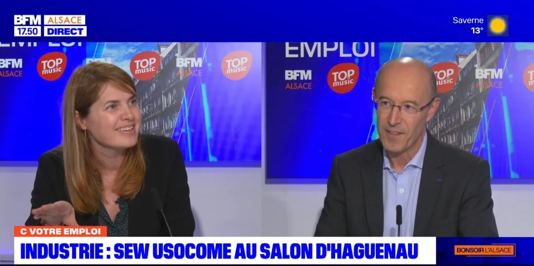 Laurent Gruber, DRH de Sew Usocome était l'invité de C Votre Emploi