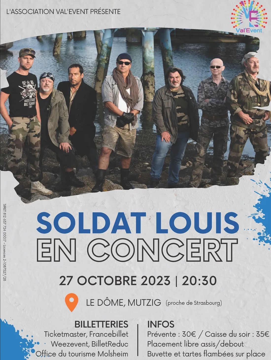 Concert de Soldat Louis au Dôme de Mutzig