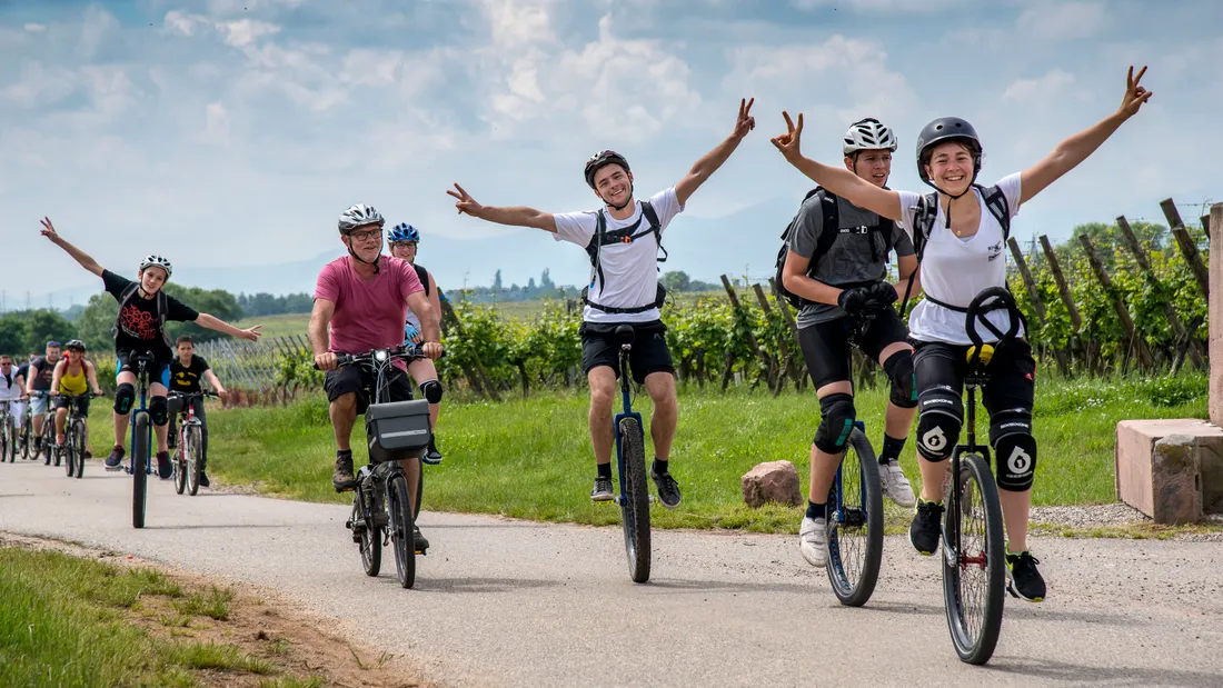 Le dimanche 5 juin 2022, le SlowUp traversera les routes alsaciennes.