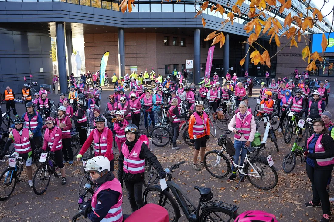 Strasbourgeoise à vélo