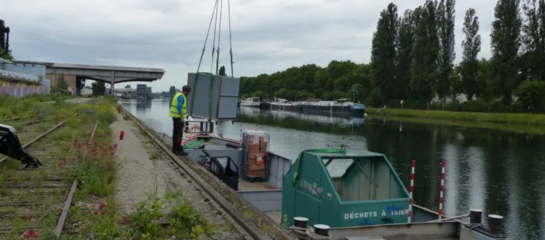 Livraison fluviale