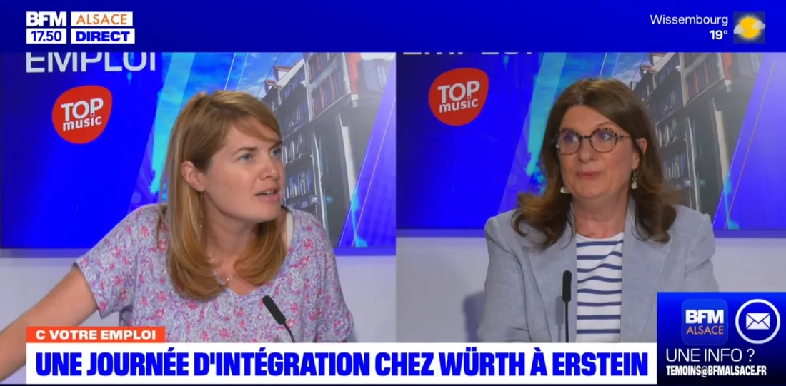 Invitée de "C Votre Emploi", Nadia Fougeron Malet, responsable RH chez Wurth