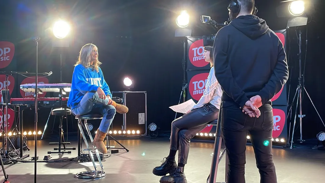 Zazie en interview au PMC de Strasbourg