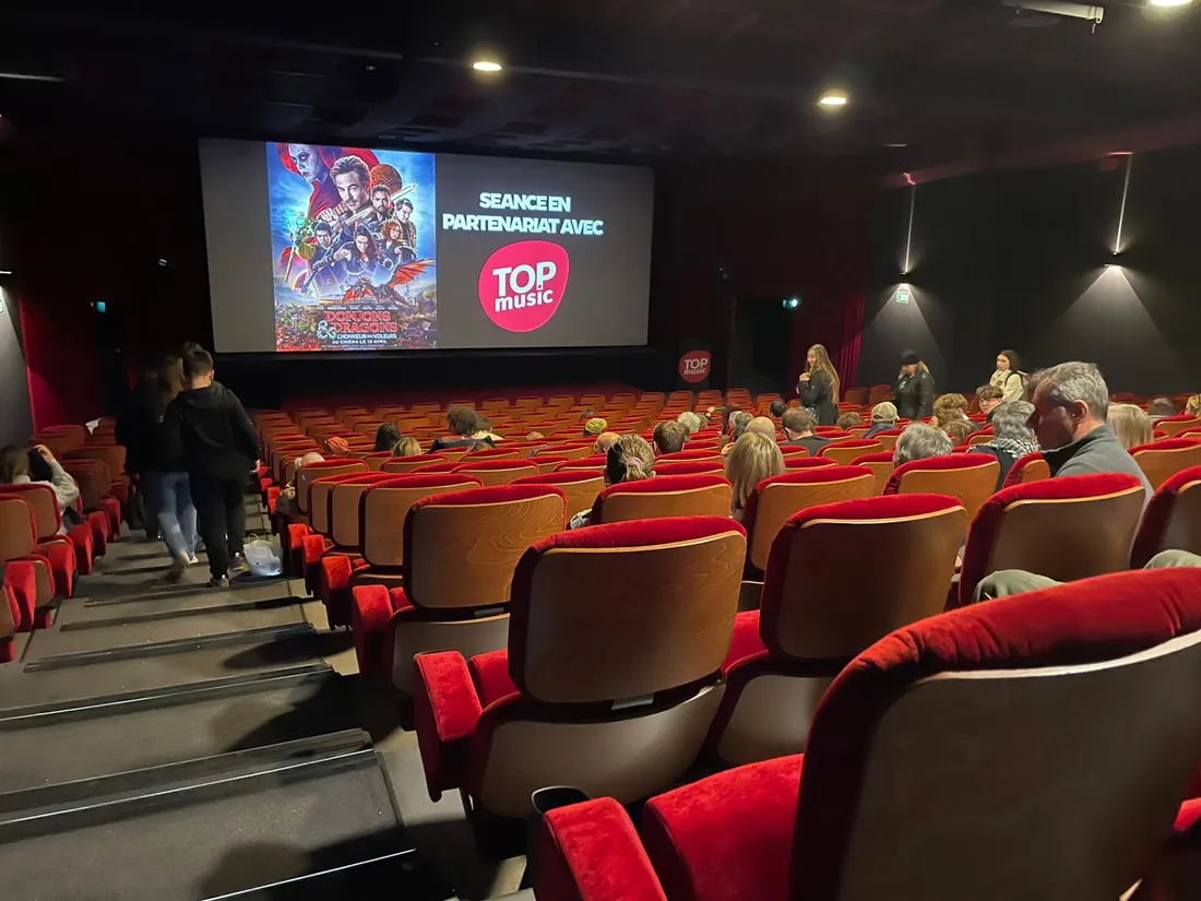 Le film a été projeté au Vox à Strasbourg en partenariat avec Top Music