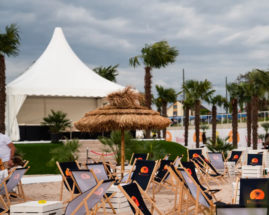 Le K-Beach a ouvert ses portes le 18 mai. 