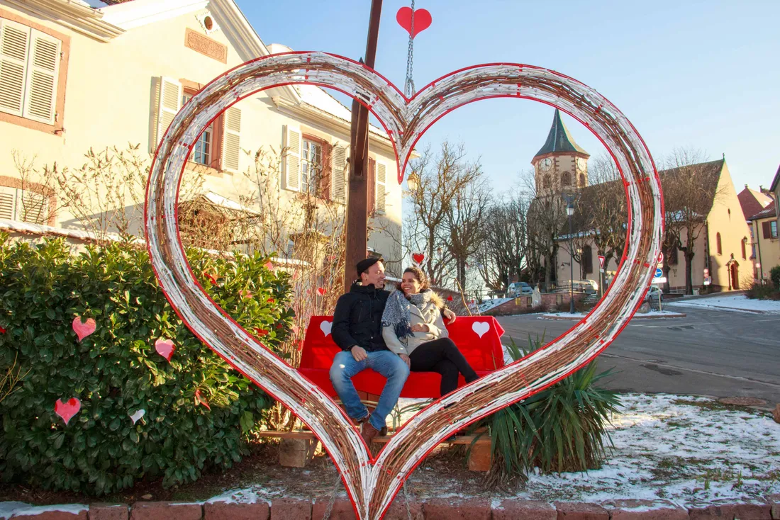 La Saint-Valentin s'invite en Alsace, à Zellenberg par exemple