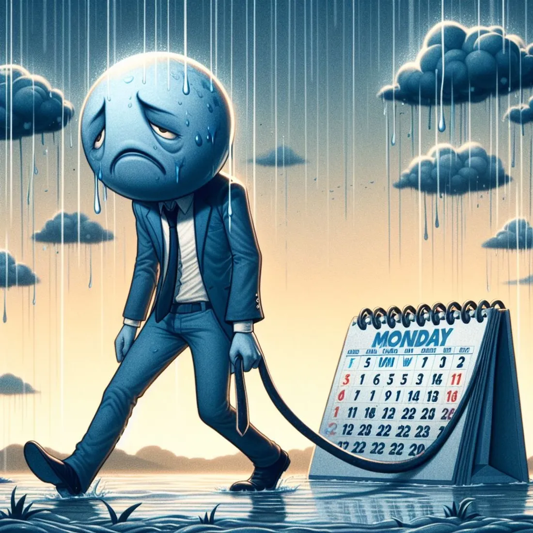 Le Blue Monday est censé représenter le jour le plus déprimant de l'année.