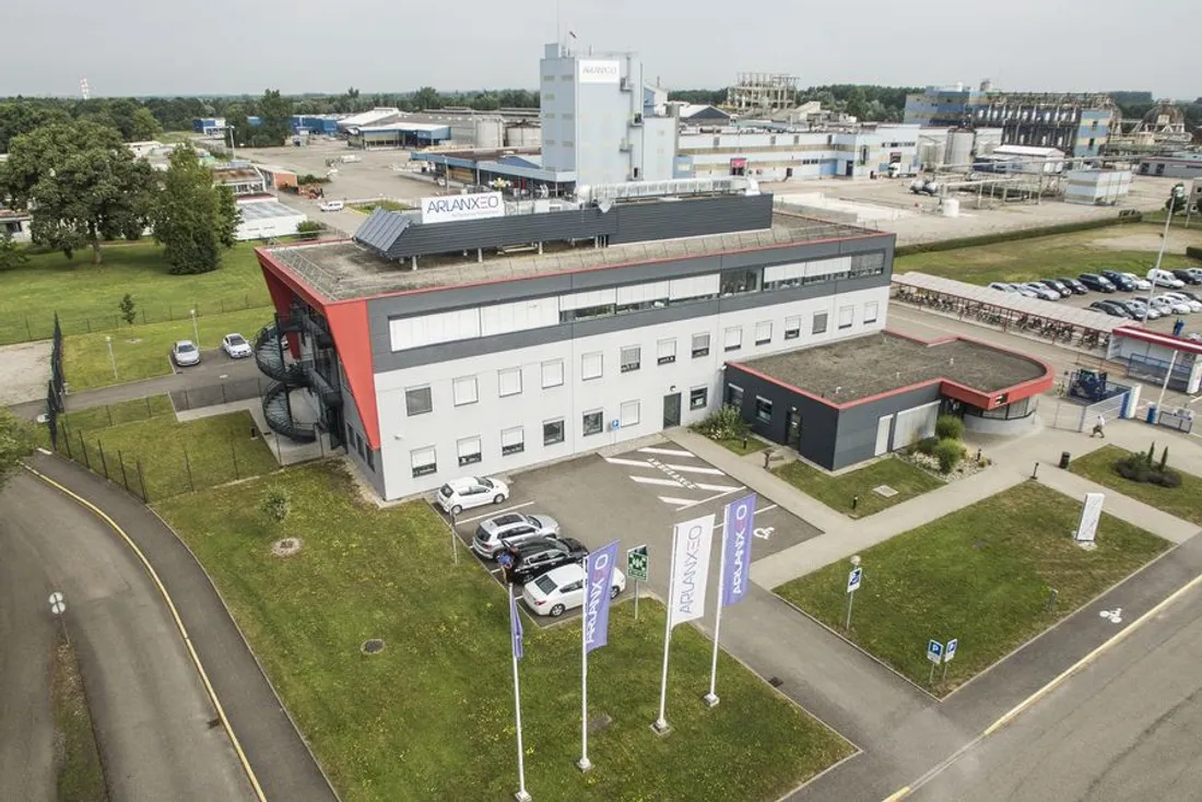 Le site Arlanxeo à La Wantzenau