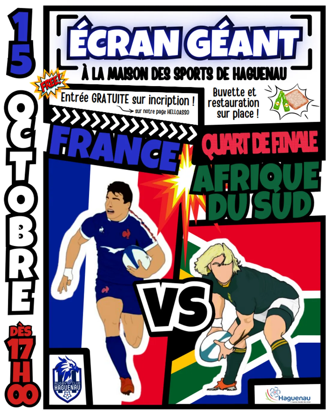 Retransmission quart de Finale RC HAGUENAU