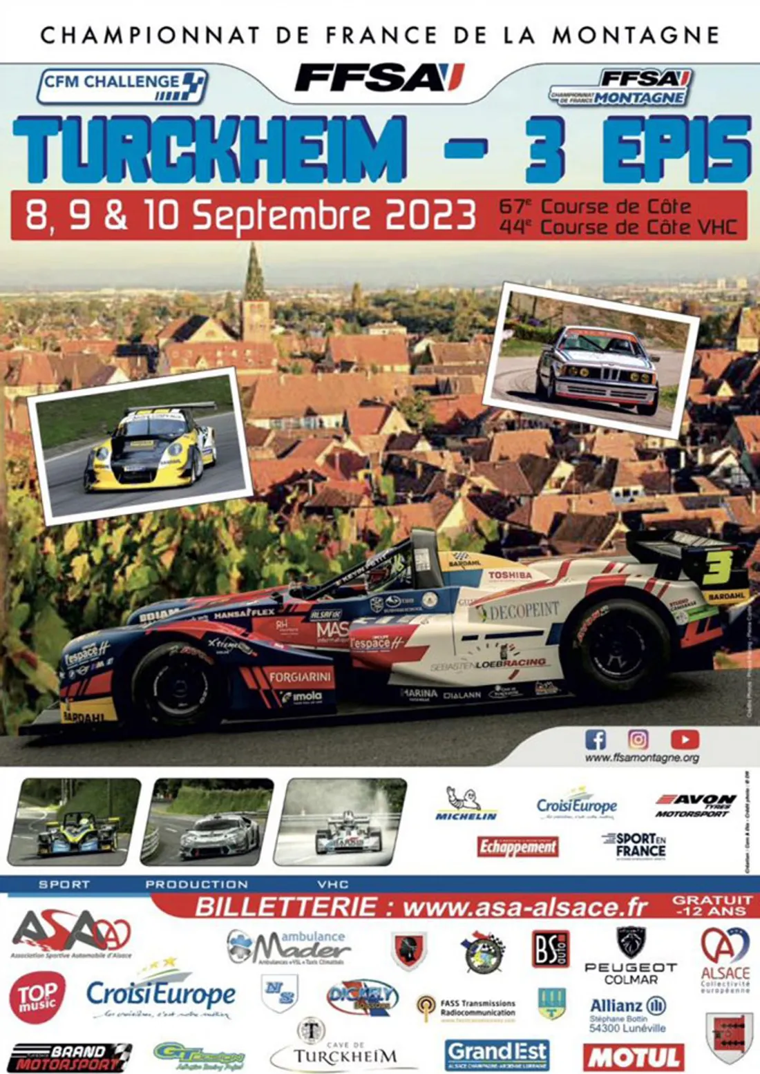 Course de Côte Turckheim - Trois Épis 2023