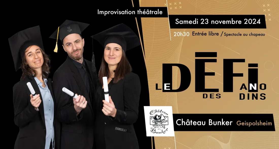 Le show des Anodins au Château Bunker