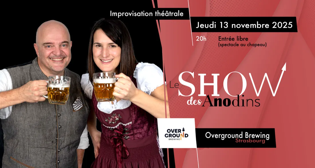Le Show des Anodins à l’Overground Brewing