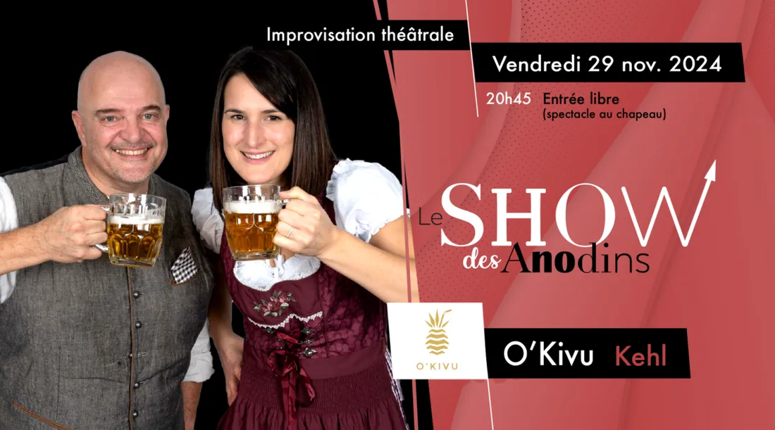 Le Show des Anodins, au O'Kivu - Improvisation théâtrale