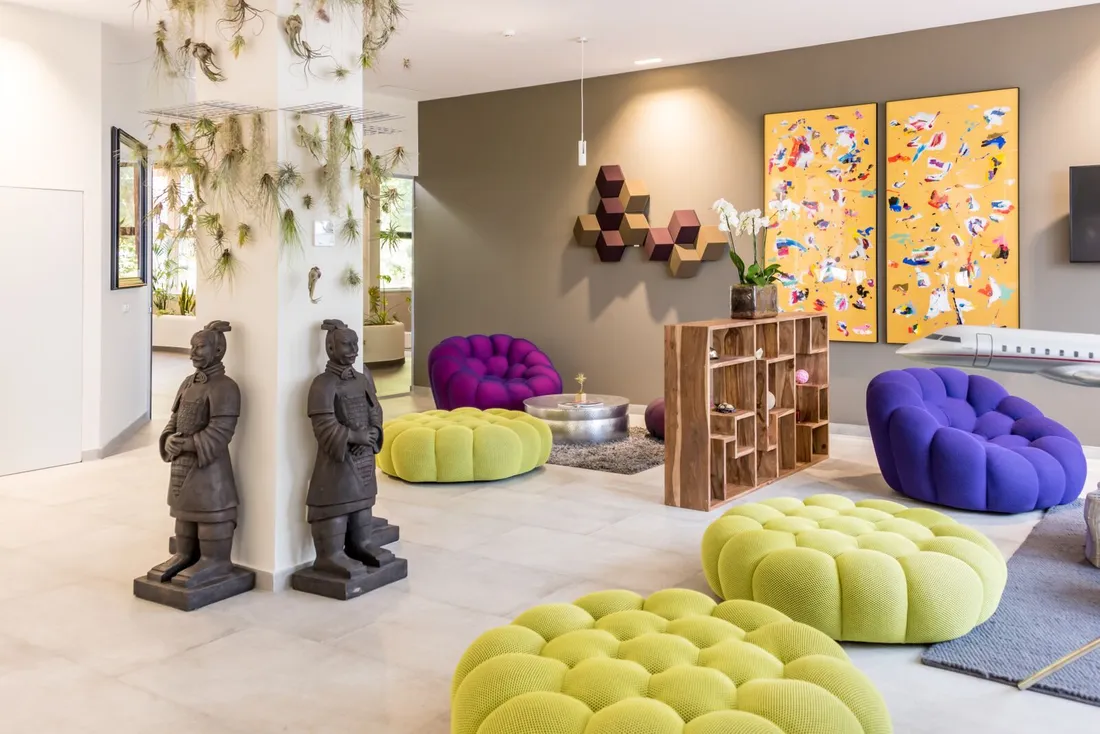 L'iconique canapé Bubble de Roche Bobois sera exposé au Salon Maison Déco de Colmar