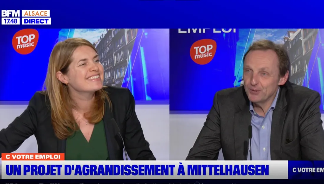 Eric Colin, invité de "C Votre Emploi" du 21 décembre 2022 sur BFM Alsace