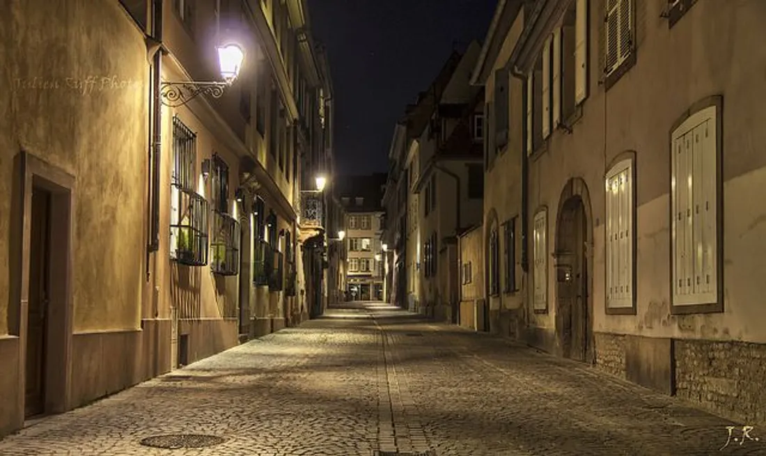 La rue du bouclier à Strasbourg