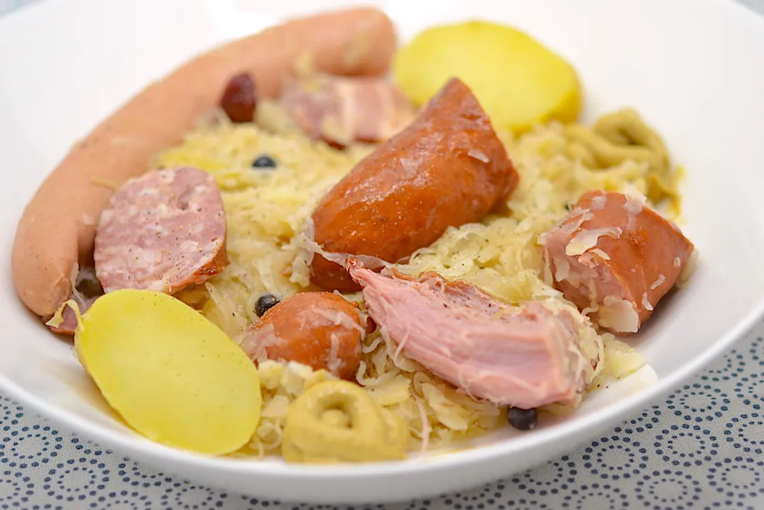 La choucroute cuite en grande quantité est toujours meilleure