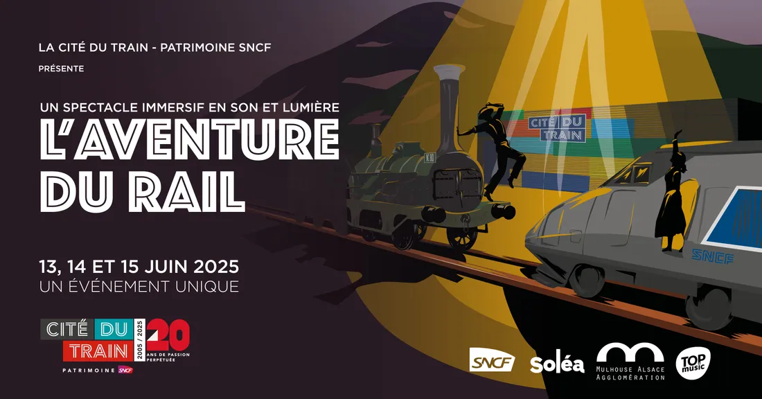 L'aventure du rail - Spectacle immersif en son et lumière