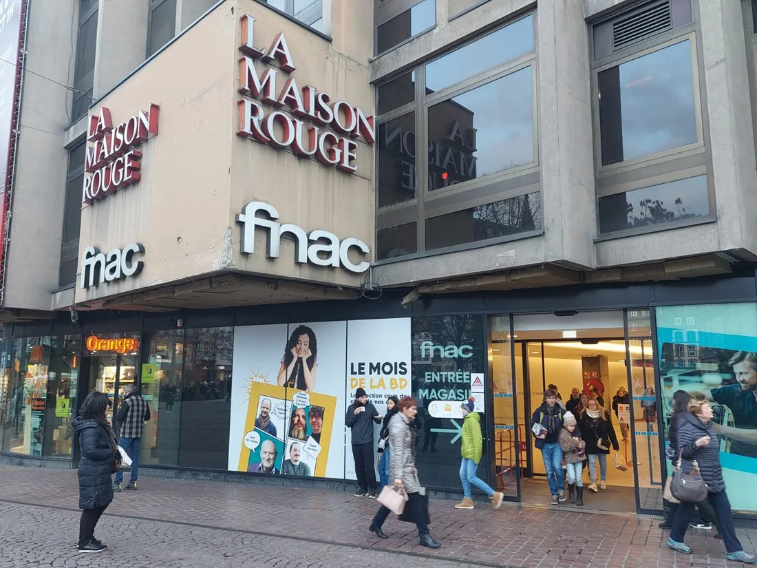 L'avenir de la Fnac de Strasbourg est incertain.  