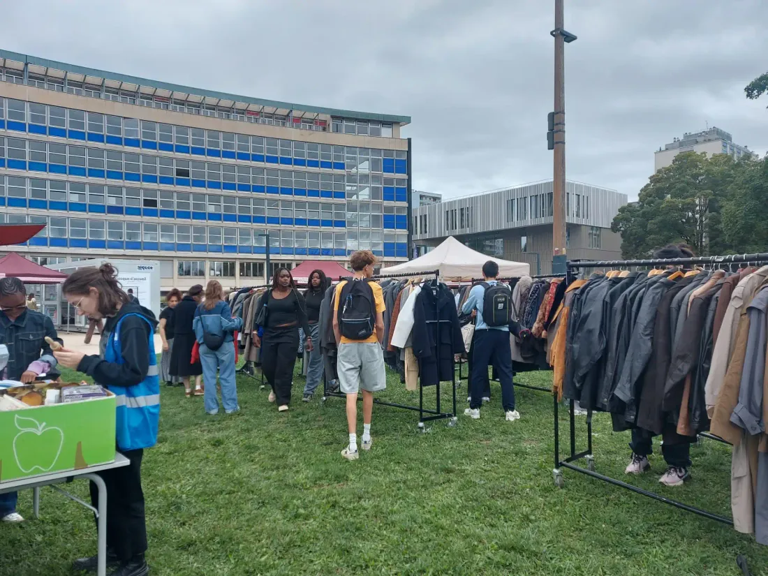 Village solidaire sur le campus de Strasbourg