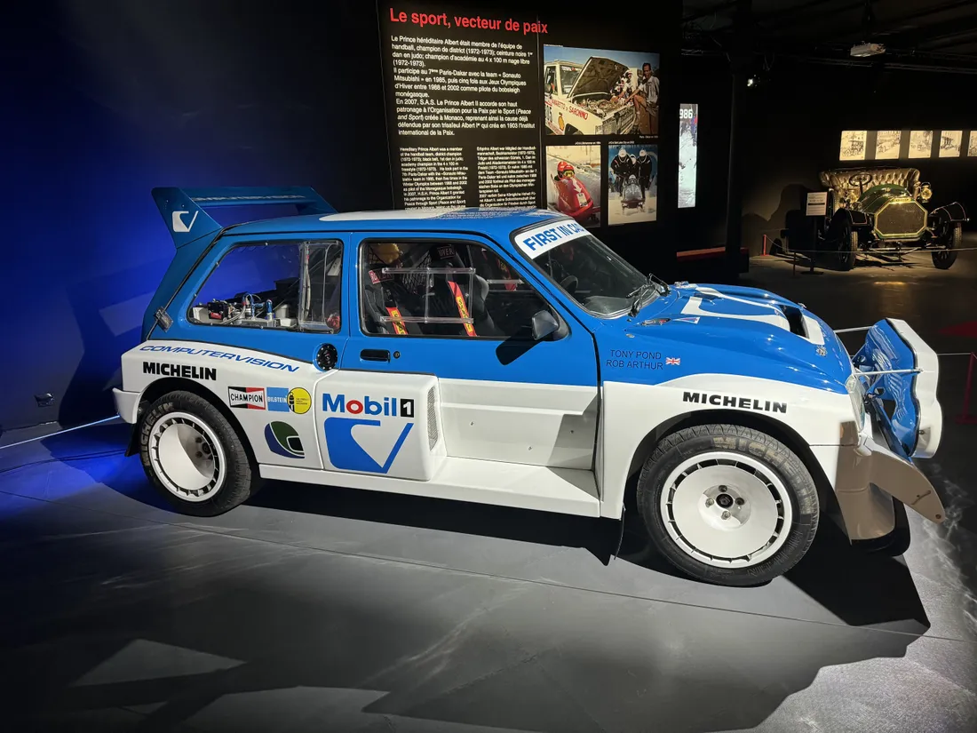 La MG Rover 1985 fait partie de la vingtaine de voitures présentées à Mulhouse