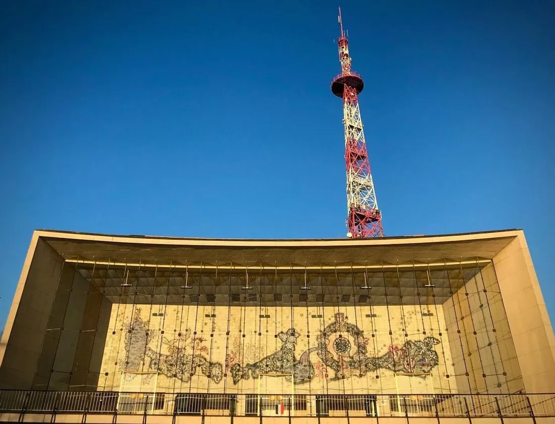 La fresque du bâtiment de France 3 Alsace est classée aux monuments historiques
