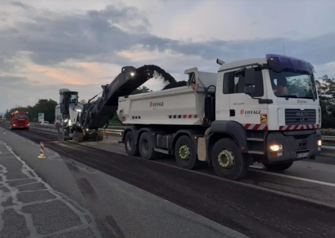 Travaux sur l’autoroute A36 secteur Mulhouse
