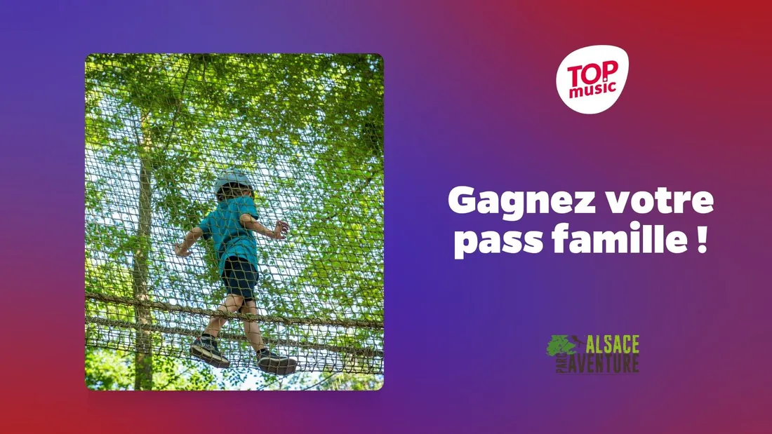 Gagnez votre pass famille pour le Parc Alsace Aventure à Breintenbach !