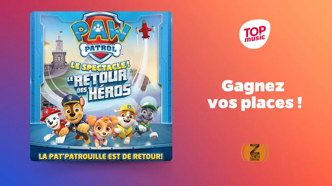 Gagnez vos places pour le spectacle "Le retour des Héros" de la Pat'Patrouille !