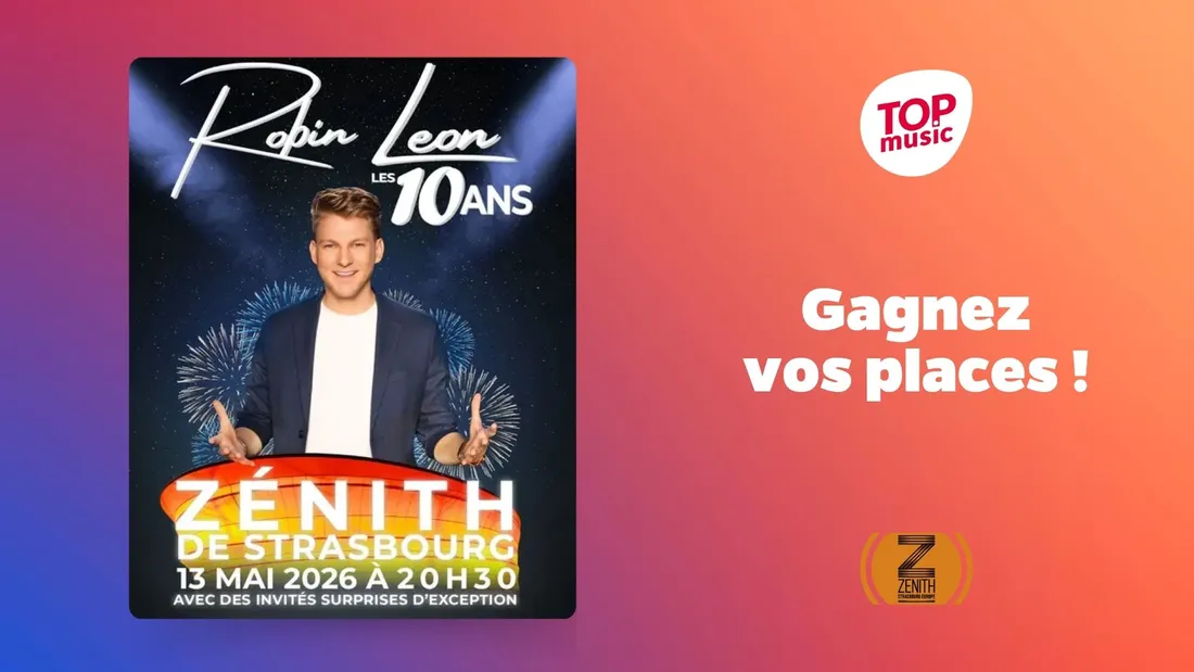 Gagnez vos places pour le concert de Robin Leon !