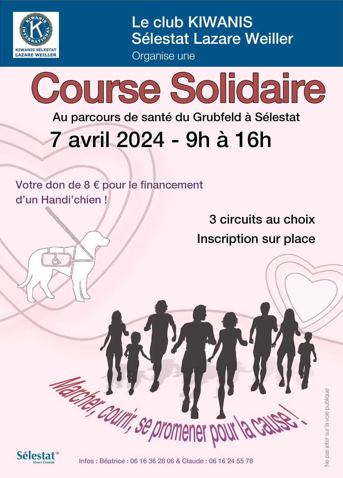 Course Solidaire à Sélestat
