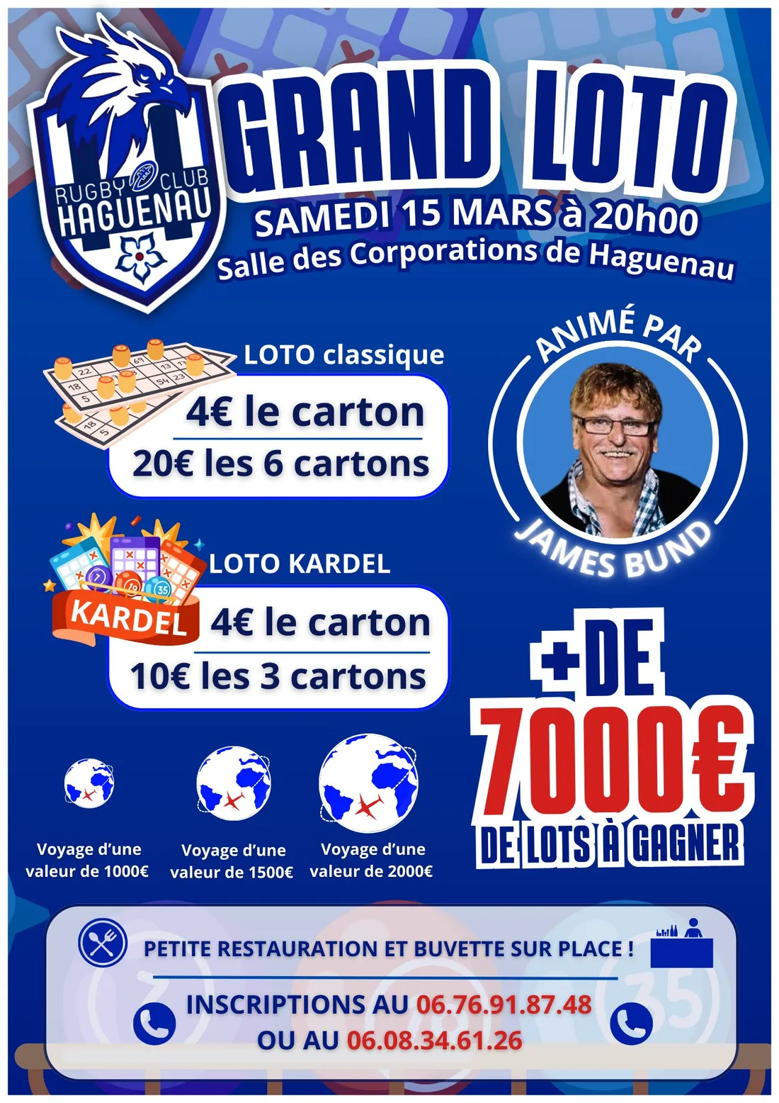 Grand Loto organisé par le Rugby Club Haguenau