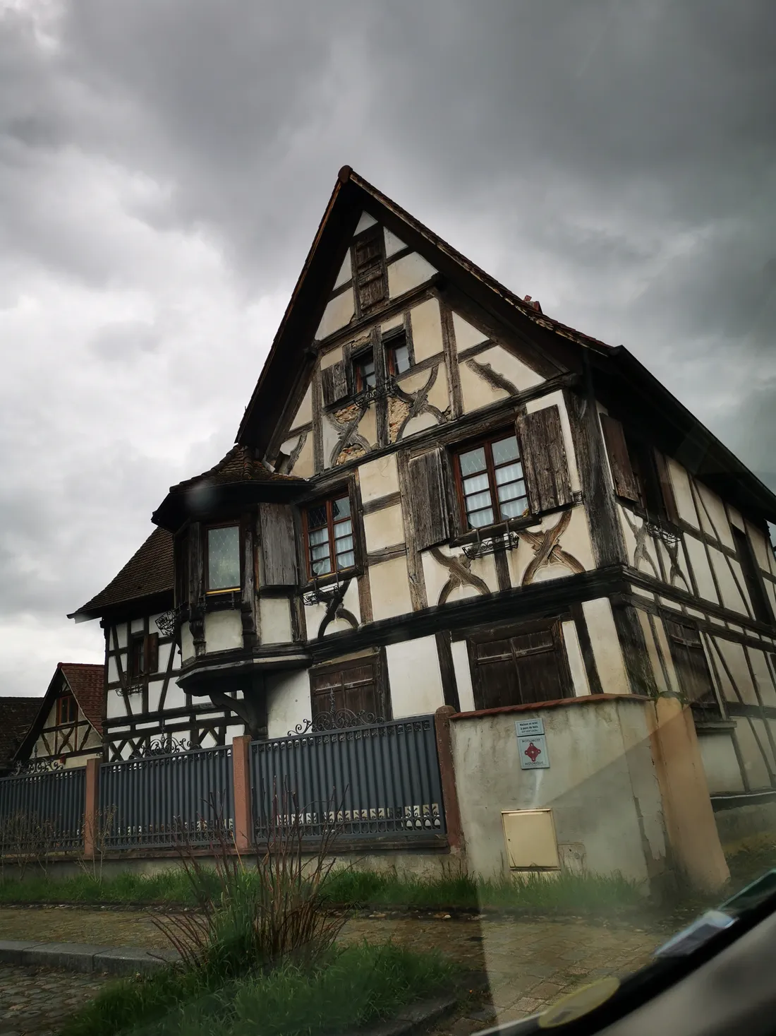 A Ottmarsheim, une maison alsacienne du 16eme classée monument historique