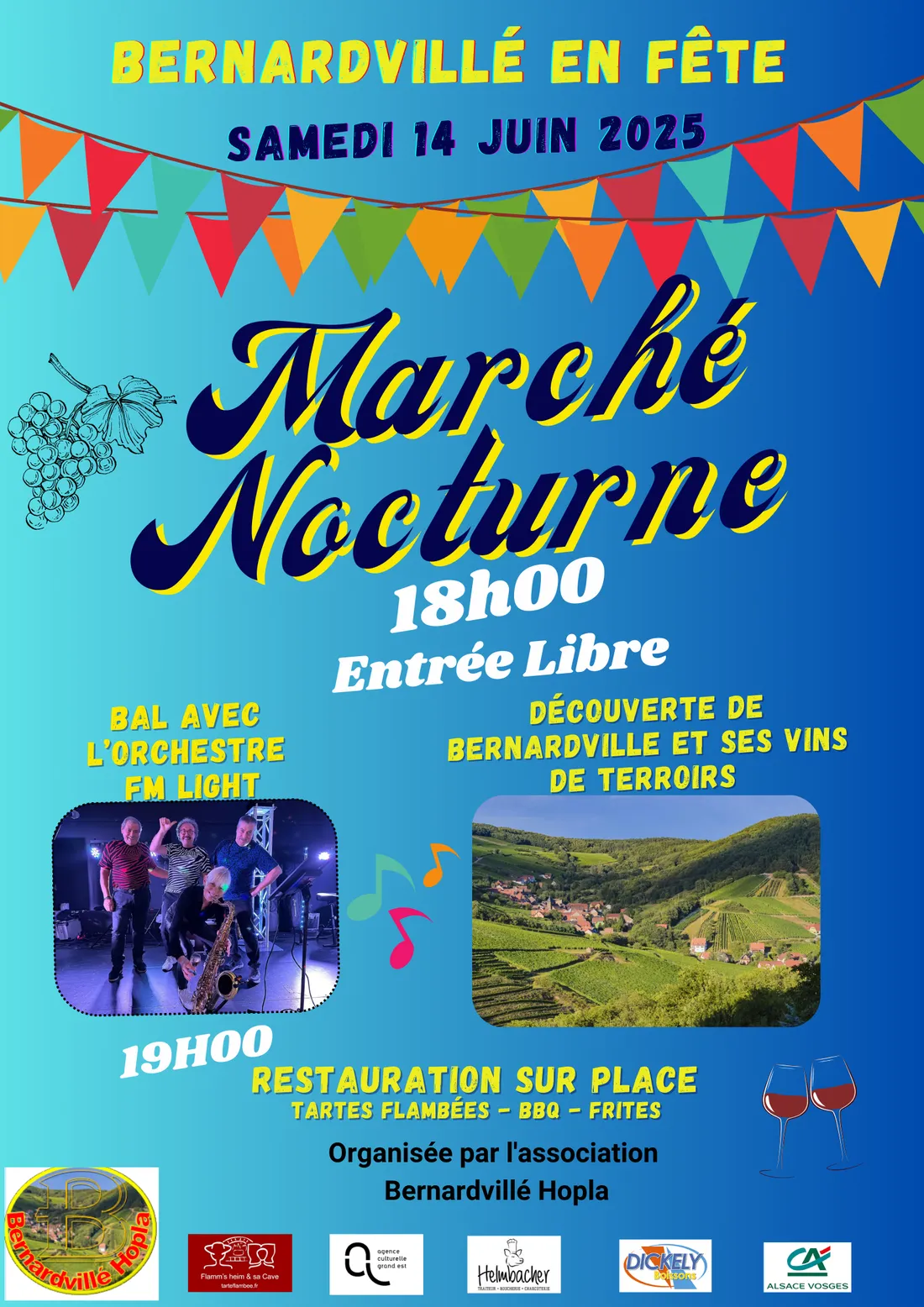 Bernardvillé en Fête : Marché Nocturne