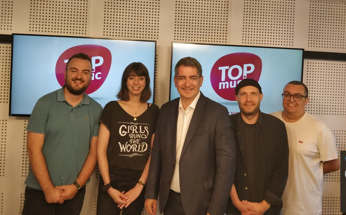 Jean Rottner avec toute l'équipe d'OETD