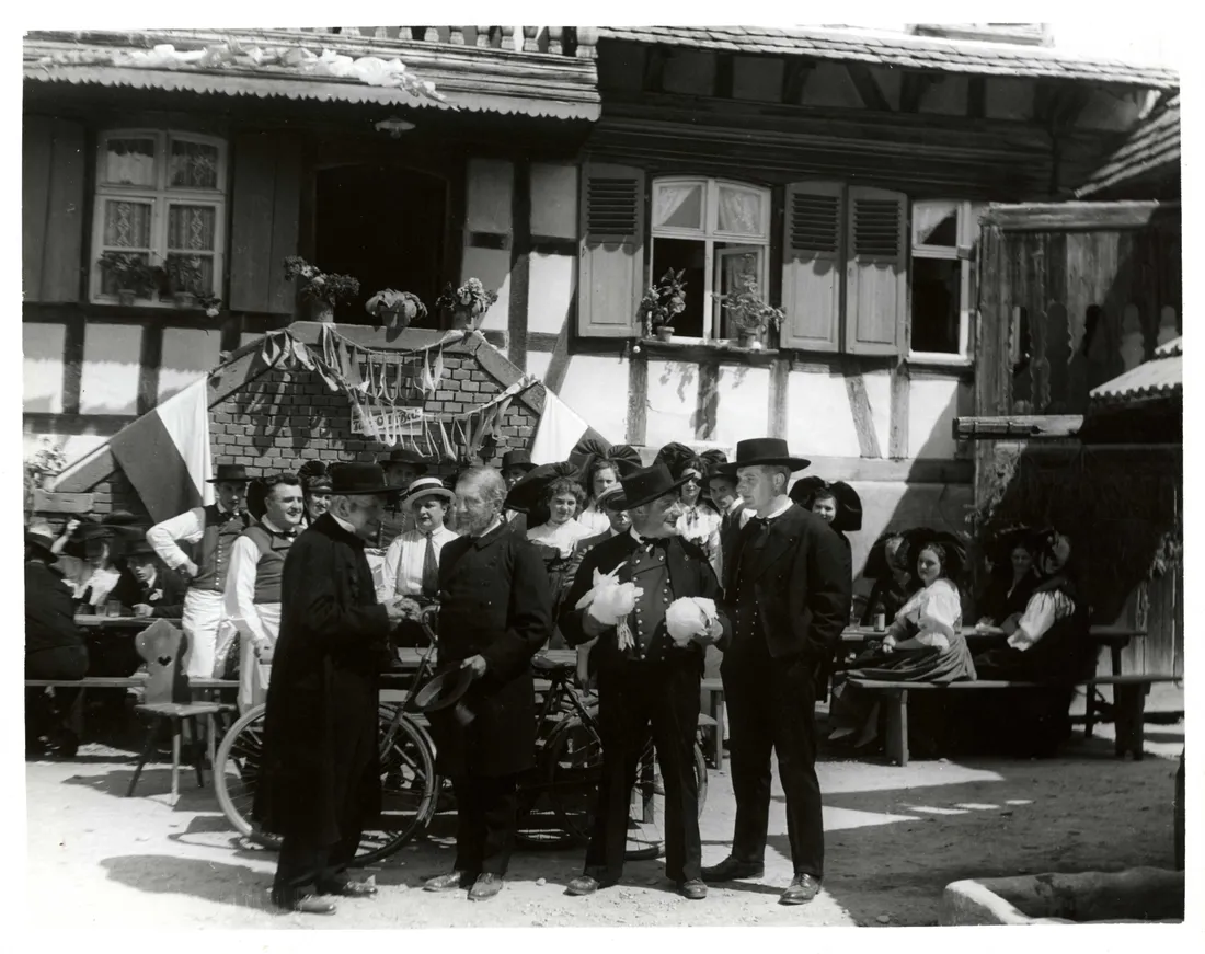 L'une des scènes du film "D'r Herr Maire"