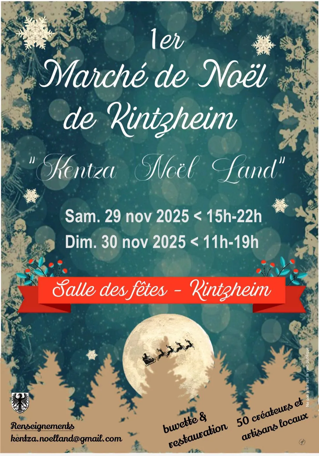 1er Marché de Noël de Kintzheim