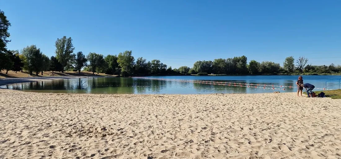 Il est temporairement interdit de se baigner au plan d'eau de Reichstett.