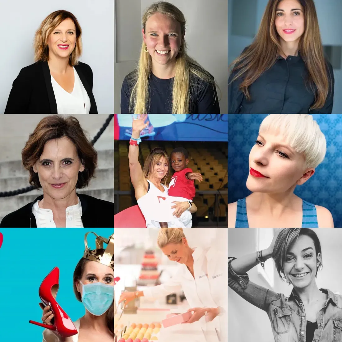 Certaines des femmes interviewées dans "Podium"