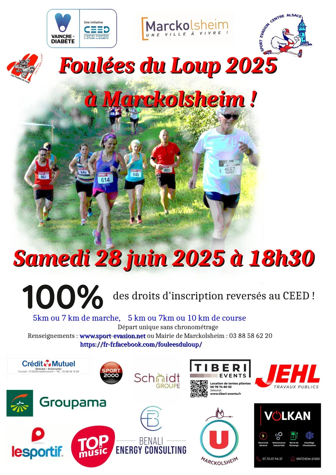 Foulées du Loup à Marckolsheim