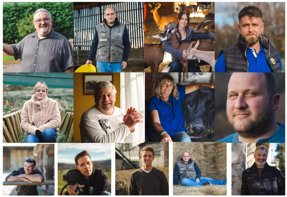 On connait les visages des agriculteurs de cette 18ème saison de l'amour est dans le pré