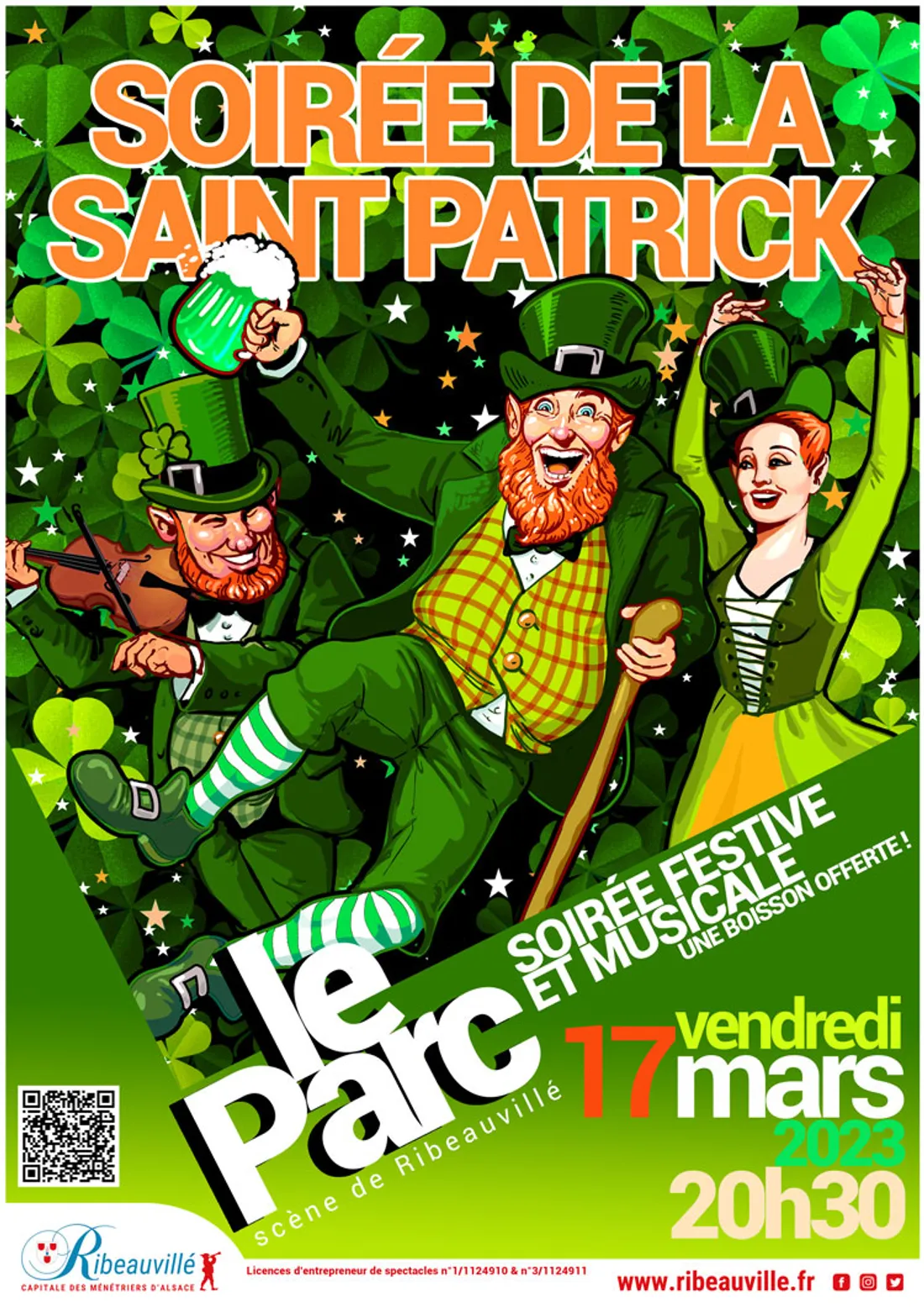 SAINT-PATRICK - Soirée festive