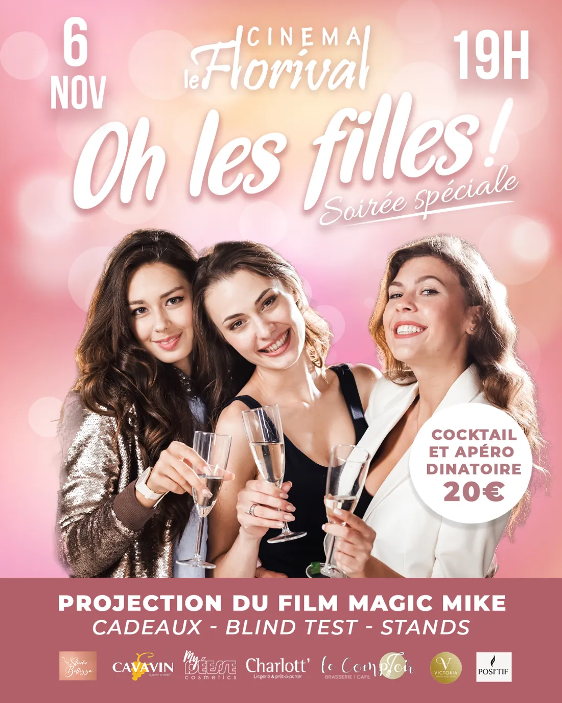Soirée Fille au cinéma Le Florival
